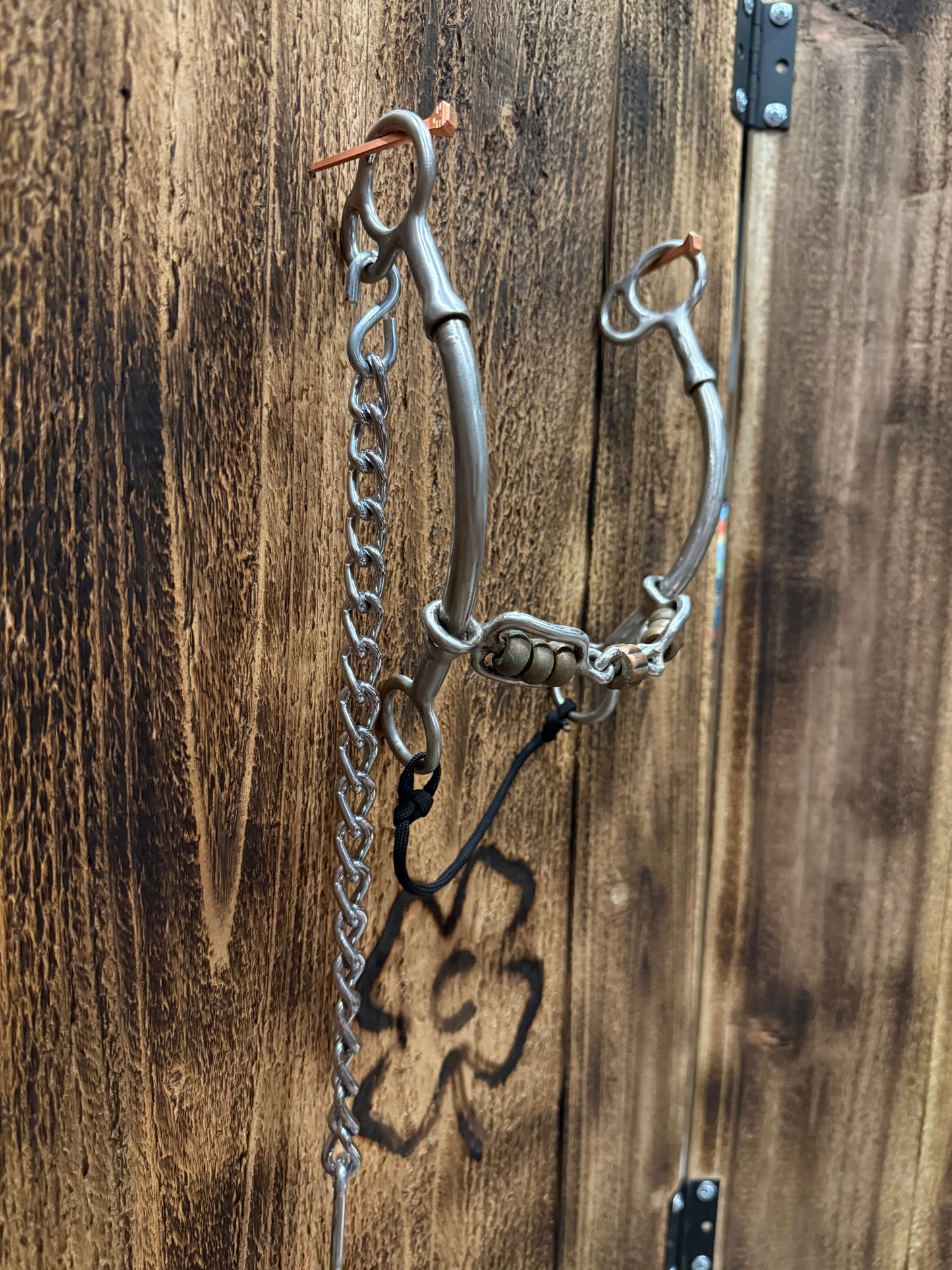 Custom KLU Cage Gag Bit w/ Silent Roller